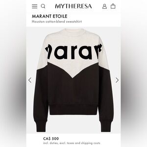 Isabel Marant Houston sweatshirt